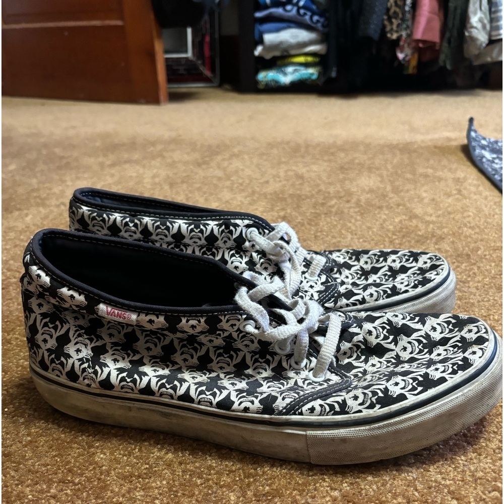 VANS Chukka 69 LX Robt. Williams Vault All Over Faces - RARE FIND!